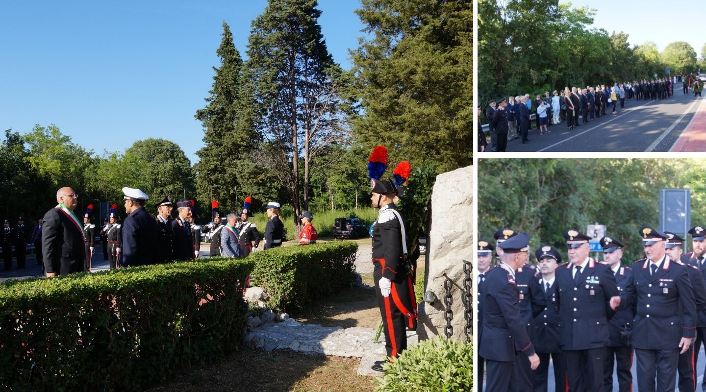 Peteano 50 anni dopo, Arma e comunità ricordano i tre militari uccisi